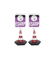 Esarp Temalı Reklam Ve Uyarı Dubası 2 Adet