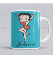 Betty Boop Kupa Bardak Porselen