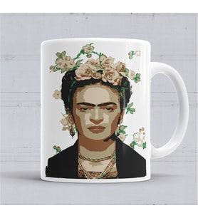 Frida Kahlo Kupa  Bardak  Porselen