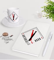 BK Gift Kişiye Özel Baterist Beyaz Defter Kalem Türk Kahvesi Fincanı Seti-1 (Model 1)