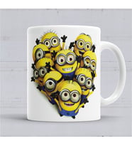 Minyonlar Minion Kalbi Kupa Bardak Porselen
