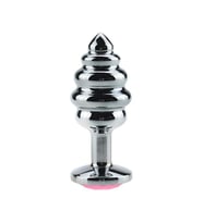 Lilitu Shop Mücevher Taşlı Paslanmaz Çelik Boğumlu  Tıkaç (Plug)