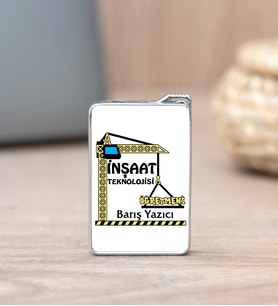 İnşaat Teknolojisi Öğretmeni İsme Özel Çakmak