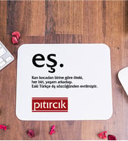 Eş Kelime Anlamı İsme Özel Mouse Pad