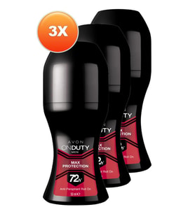 Avon Onduty Max Protection Erkek Rollon 50 Ml. Üçlü Set