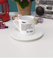 Amcaya Hediye Amca Yazılı Kişiye Özel Amca Türk Kahvesi Fincanı