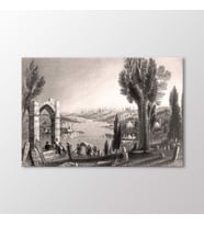 Arty Tablo Eyüp Mezarlığı'ndan Haliç Tablo (Karışık)