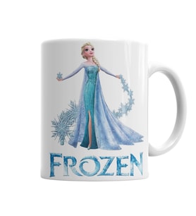 Frozen Elsa Kupa Bardak Porselen