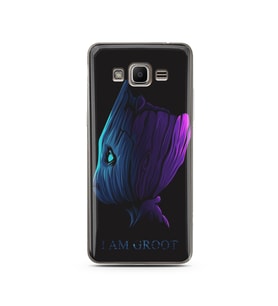 Baby Groot Tasarım Süper Şeffaf Silikon Telefon Kılıfı Samsung J2 Prime