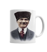 Mustafa Kemal Atatürk  Kupa Bardak Porselen