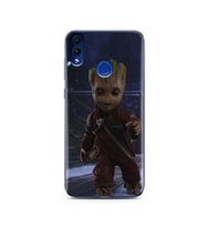 Baby Groot Tasarım Süper Şeffaf Silikon Telefon Kılıfı Huawei Honor 8C 