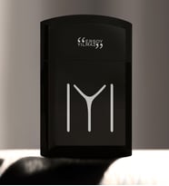 BK Gift Kişiye Özel Kayı Boyu Siyah Metal Çakmak  1