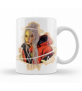 Billie Eilish  Kupa Bardak Porselen