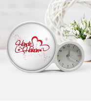 BK Gift Kişiye Özel Sevgililer Günü Saatli Sihirli Led Ayna Çerçeve  13