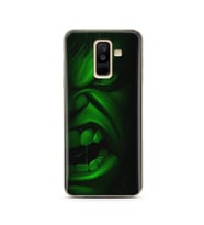 Hulk Tasarım Süper Şeffaf Silikon Telefon Kılıfı Samsung A6 Plus