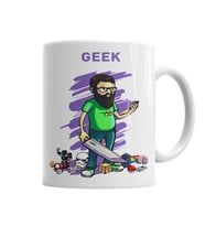 Nerd Geek Gamer Kupa Bardak Porselen