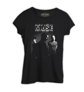 Muse - Some Siyah Kadın Tshirt