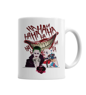 Joker Ha Ha Ha Kupa Bardak Porselen