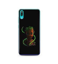 Baby Groot Tasarım Süper Şeffaf Silikon Telefon Kılıfı Huawei Y7 Prime 2019