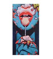 Blue Lolipop Bandana