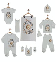 Pia Baby GL 1909 10 Parça İsme Özel Hastane Çıkışı