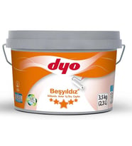Dyo Beşyıldız Silikonlu İç Dış Astar 3.5 Kg Beyaz