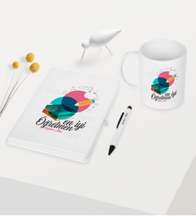 BK Gift Kişiye Özel En İyi Öğretmen Temalı Beyaz Defter Kalem Kupa Seti - 3