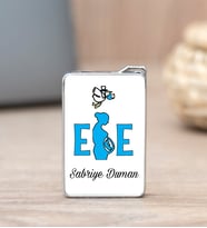 Ebeye Hediye İsme Özel Çakmak