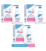 Sebamed Bebek Şampuanı 500ML Pompalı (3 Lü Set)