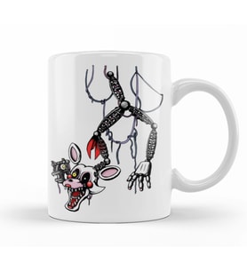 Nightmare  Foxy    Kupa Bardak Porselen