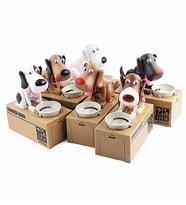 Para Yiyen Köpek Kumbara