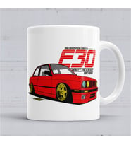 Bmw E30 Beauty Kupa Bardak Porselen