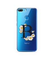 Papatya Harf Tasarım Süper Şeffaf Silikon Telefon Kılıfı Huawei Honor 9 Lite B-H