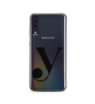 Samsung A50 Harf Tasarımlı Telefon Kılıfı Y-Harfi 