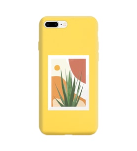 Sarı Lansman Kılıf iPhone 8 Plus