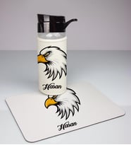 Kişiye Özel Tasarım Cam Matara Ve Mousepad Ofis Seti 94386