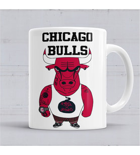 Chıcago  Bulls Basketbol Kupa Bardak Porselen