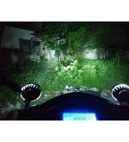 Motosiklet  Su Seçirmez 12W Led Süper Parlak Far 12-80V