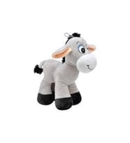Peluş Eşek 28 Cm (Gri-Beyaz)