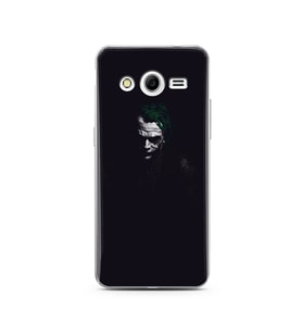 Joker Tasarım Süper Şeffaf Silikon Telefon Kılıfı Samsung Core 2