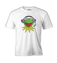 Kermit The Frog Beyaz Erkek Tshirt