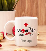Veterinere Hediye Beyaz Kupa Bardak