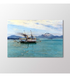 Arty Tablo Molde'de Yaz Sabahı Tablo (Karışık)