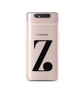 Samsung A80 Harf Tasarımlı Telefon Kılıfı Z-Harfi 