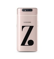 Samsung A80 Harf Tasarımlı Telefon Kılıfı Z-Harfi 