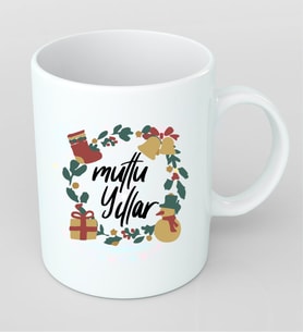 Yeni Yıl Kupa Bardağı Kişiye Özel KY2