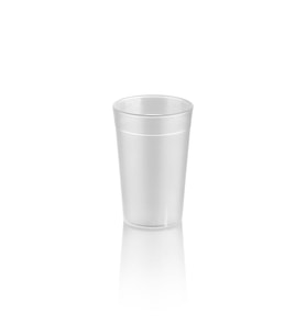 Plastport Kırılmaz Kumlu Bardak 400 ml - 6 Adet (Sedef)
