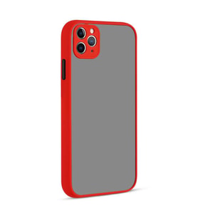 Apple iPhone 11 Pro Max Kılıf Zore Hux Kapak (Kırmızı)