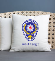Polis Amblemli Yastık
