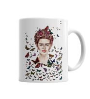 Frida Kahlo Frida Kahlo Kelebekler  Kupa Bardak Porselen